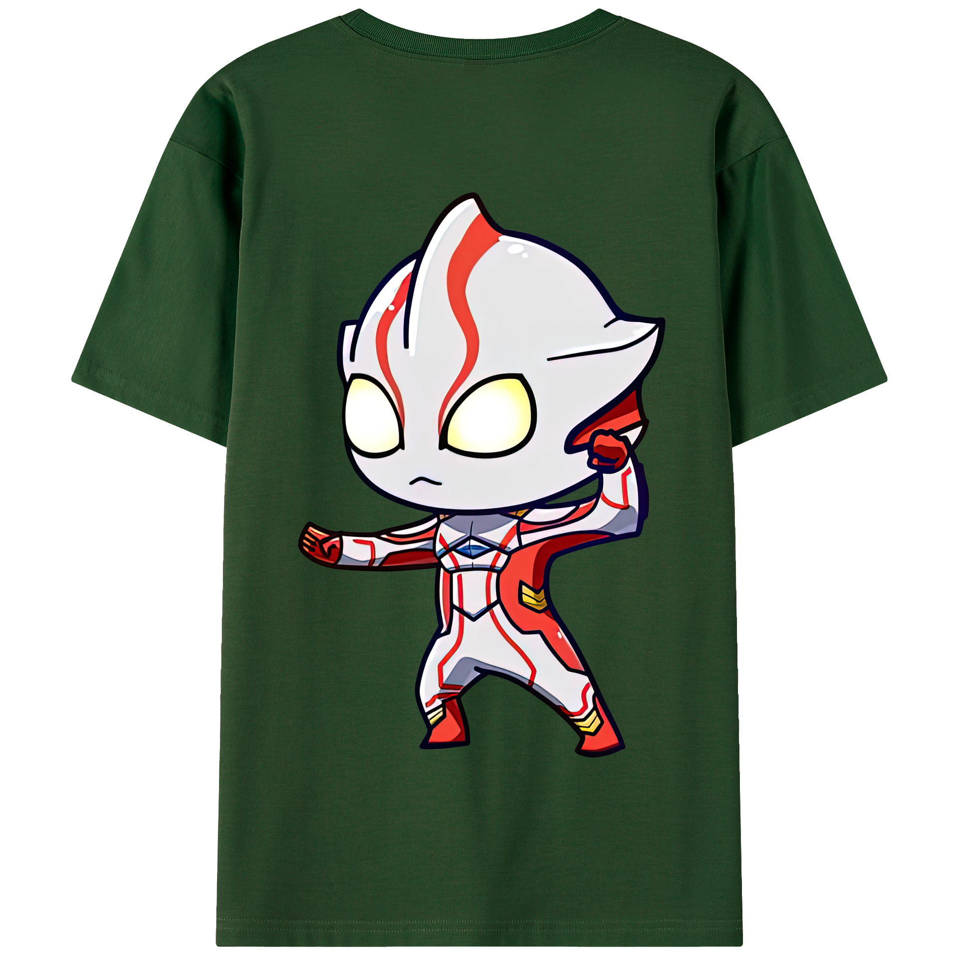 （画像用） ウルトラマン Ultraman 綿100％半袖Tシャツ（背面プリント）